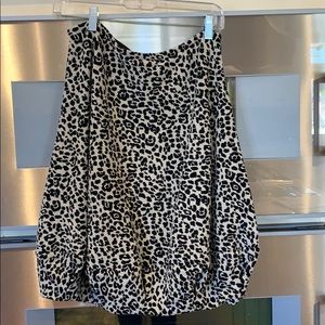 Cheetah Print Skirt
